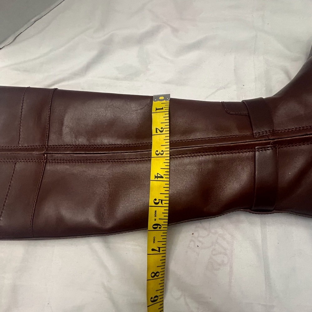 TORY BURCH LEATHER BOOTS - Picture 2 of 14